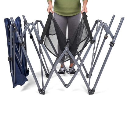 Ozark Trail Hammock with Canopy, 32"W x 72" L , Blue