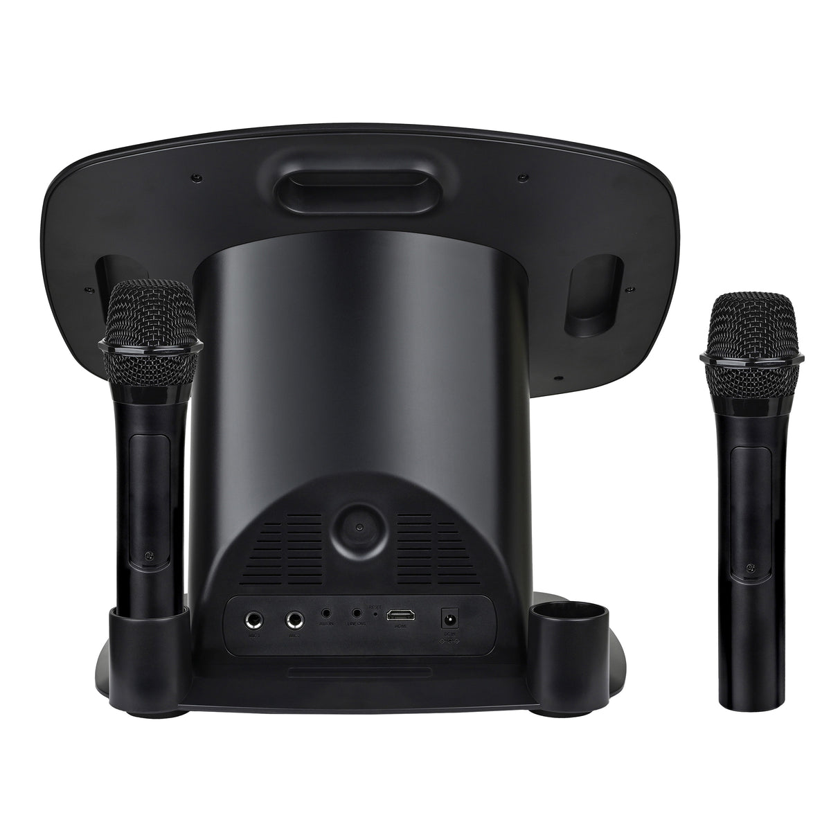 Singing Machine Ultimate Karaoke Party System with Vocal Removal & Charging Mics