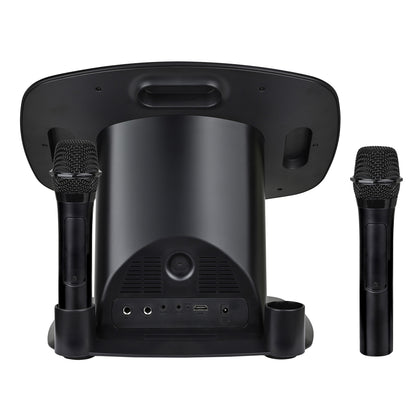 Singing Machine Ultimate Karaoke Party System with Vocal Removal & Charging Mics