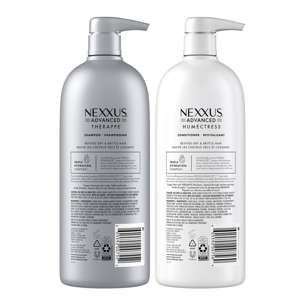 Nexxus Advanced Therappe Shampoo and Humectress Conditioner Set, 32 fl oz