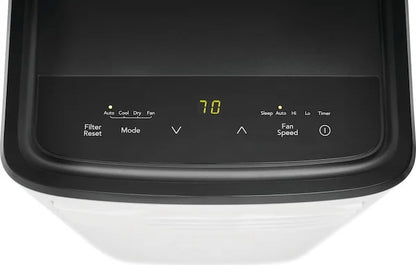 Frigidaire 8,000 BTU Portable Air Conditioner with Dehumidifier Mode for Rooms up to 150 Sq. Ft., White