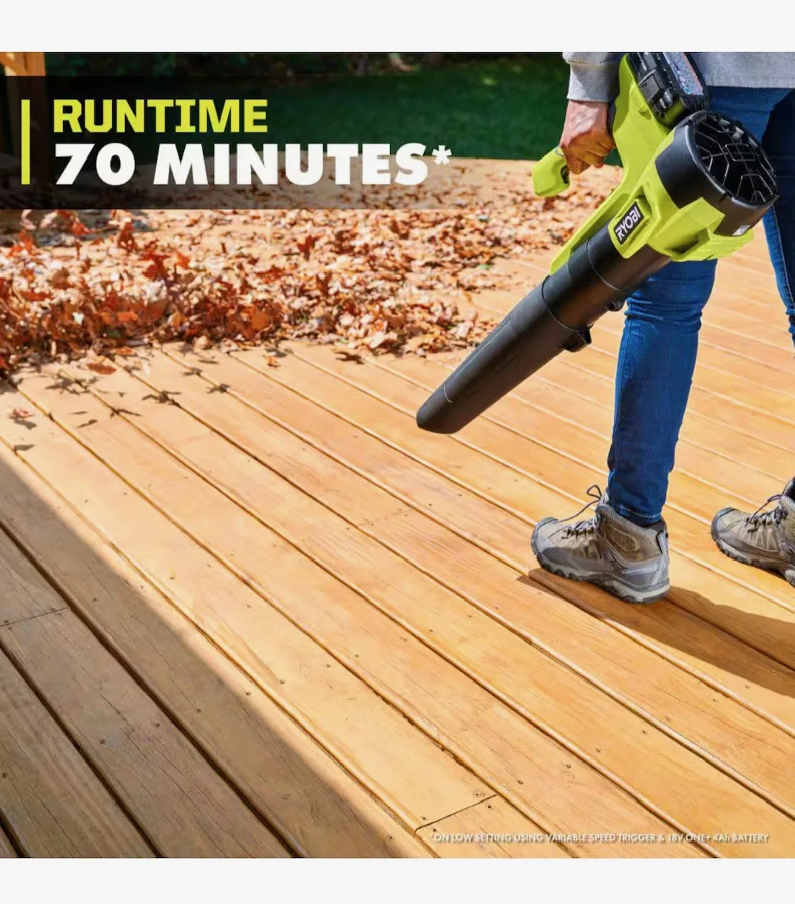 RYOBI ONE+ 18V 100 MPH 350 CFM