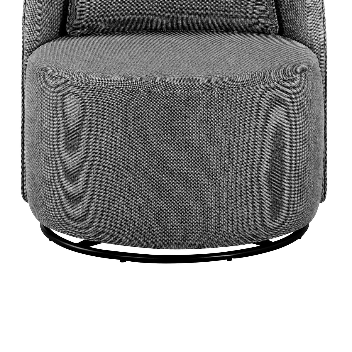 Better Homes & Gardens Juliet Modern Arch Swivel Accent Chair, Cream Boucle