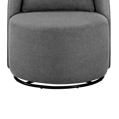 Better Homes & Gardens Juliet Modern Arch Swivel Accent Chair, Cream Boucle