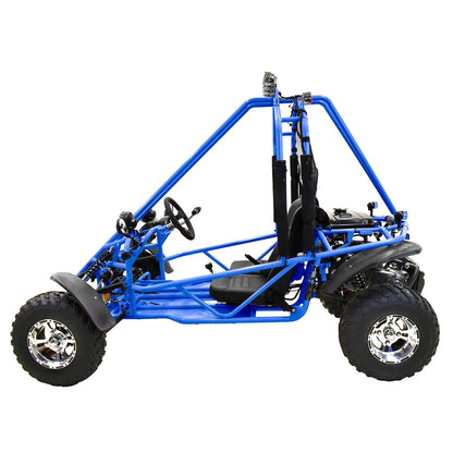 Massimo GKA 200 169cc EFI Adult Go Kart with 10HP Engine, 2WD Off-Road Go Cart, Dual Seats, Red