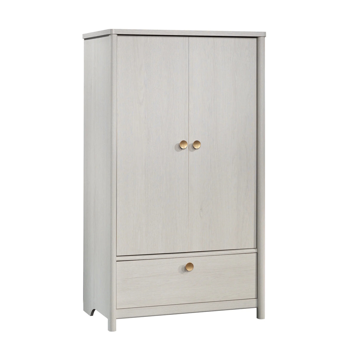 Sauder Dover Edge Armoire, Glacier Oak Finish