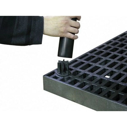 Structural Plastics Plstc Shelf,24inx27inx96inShlfLdCp:675lb S9624B