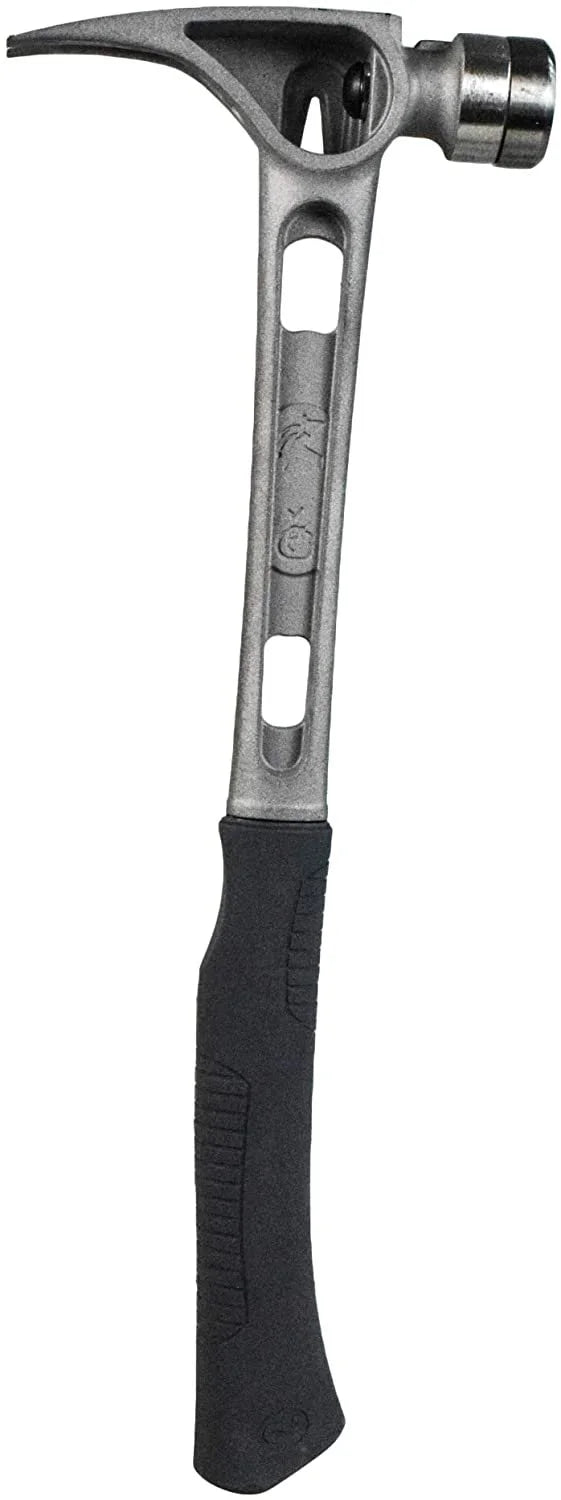 Stiletto TB3SC 15 oz TiBone III Titanium Hammer with Smooth Face Curved Handle