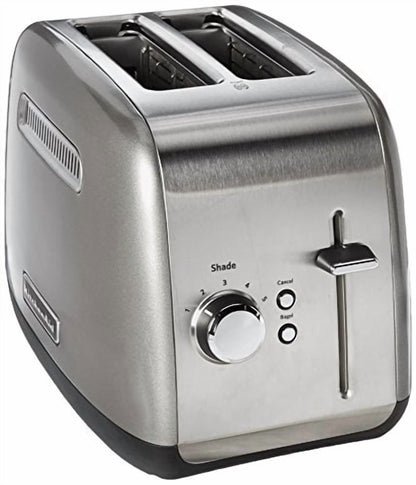 KitchenAid Toaster with Manual High Lift Lever, Contour Silver