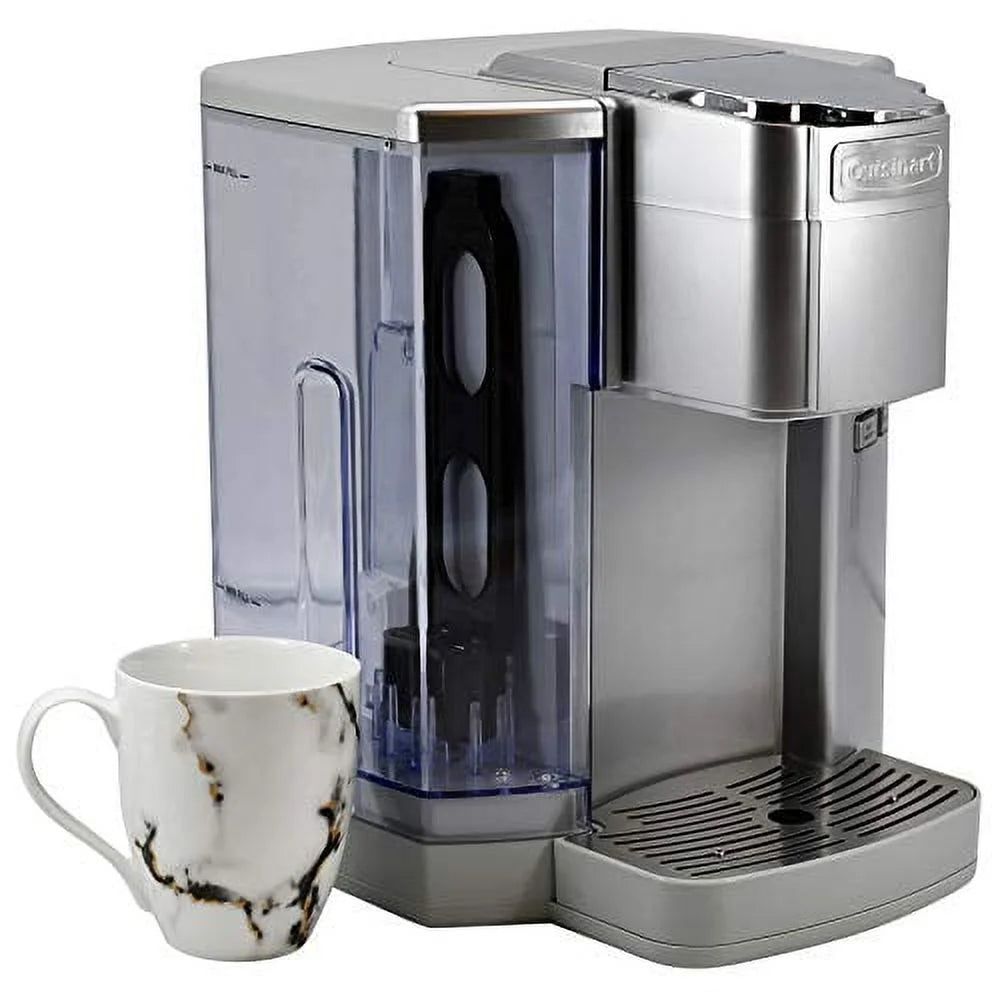 Cuisinart Premium Single Serve  Brewer + Hot Water Coffee-Maker Combo
