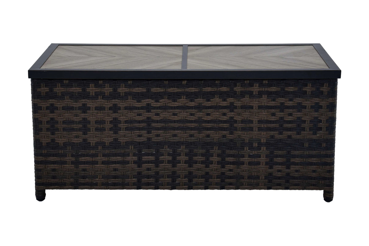 Better Homes & Gardens Rockport Ceramic Tile Outdoor Coffee Table, Brown
