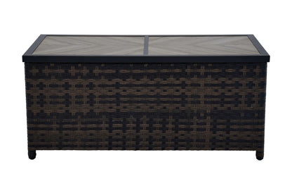 Better Homes & Gardens Rockport Ceramic Tile Outdoor Coffee Table, Brown