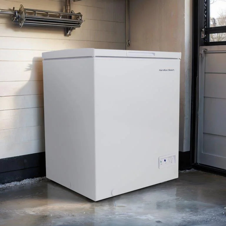 Hamilton Beach 5.0 Cu. Ft. Chest Freezer, White, HBFRF510