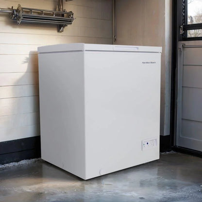 Hamilton Beach 5.0 Cu. Ft. Chest Freezer, White, HBFRF510