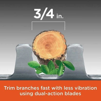 BLACK+DECKER 40V MAX* Cordless Hedge Trimmer, 24-Inch, (LHT2436)