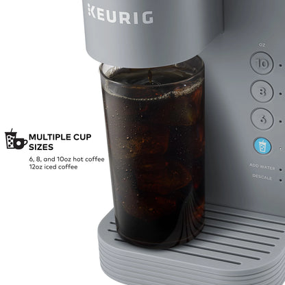 Keurig K-Iced Essentials Iced and Hot Single-Serve K-Cup Pod Coffee Maker, White