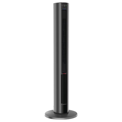 Lasko 42" 1500W All Season Tower Fan & Space Heater with Timer and Remote, White, FH500