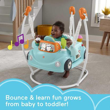 Fisher-Price 2-in-1 Sweet Ride Jumperoo Activity Center &amp; Learning Toy for Infant and Toddler