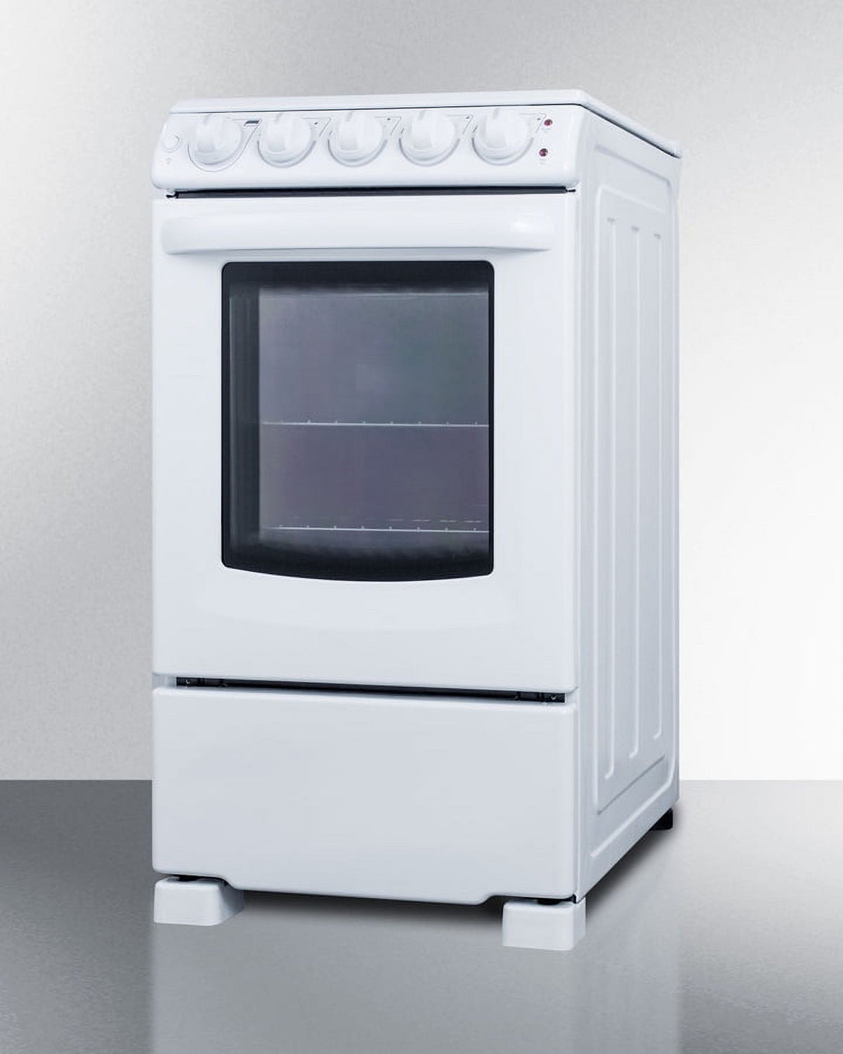 Summit 24�� 2.9 cu ft Electric Range in Ceramic