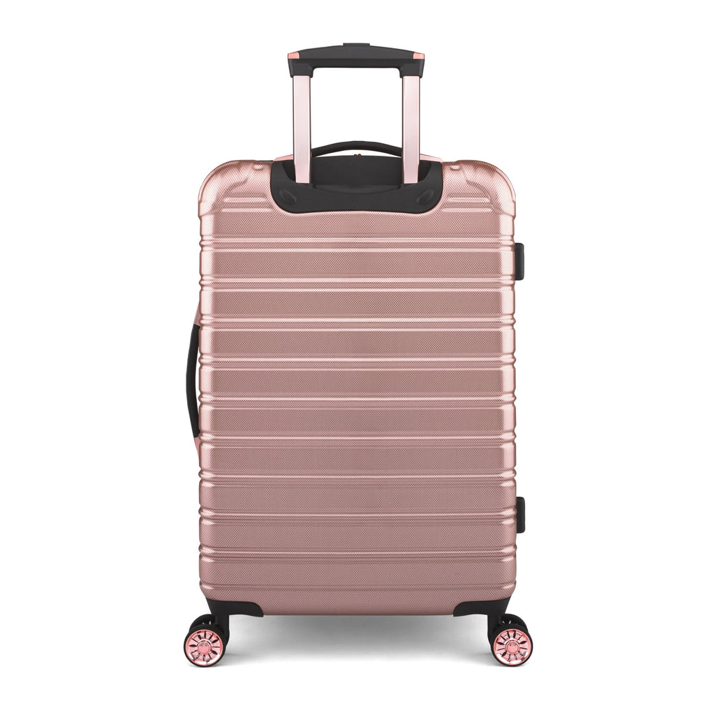iFLY Hardside Fibertech 3.0 2 Piece Set, 20" Carry-on and 28" Checked Luggage, Gadget Gray