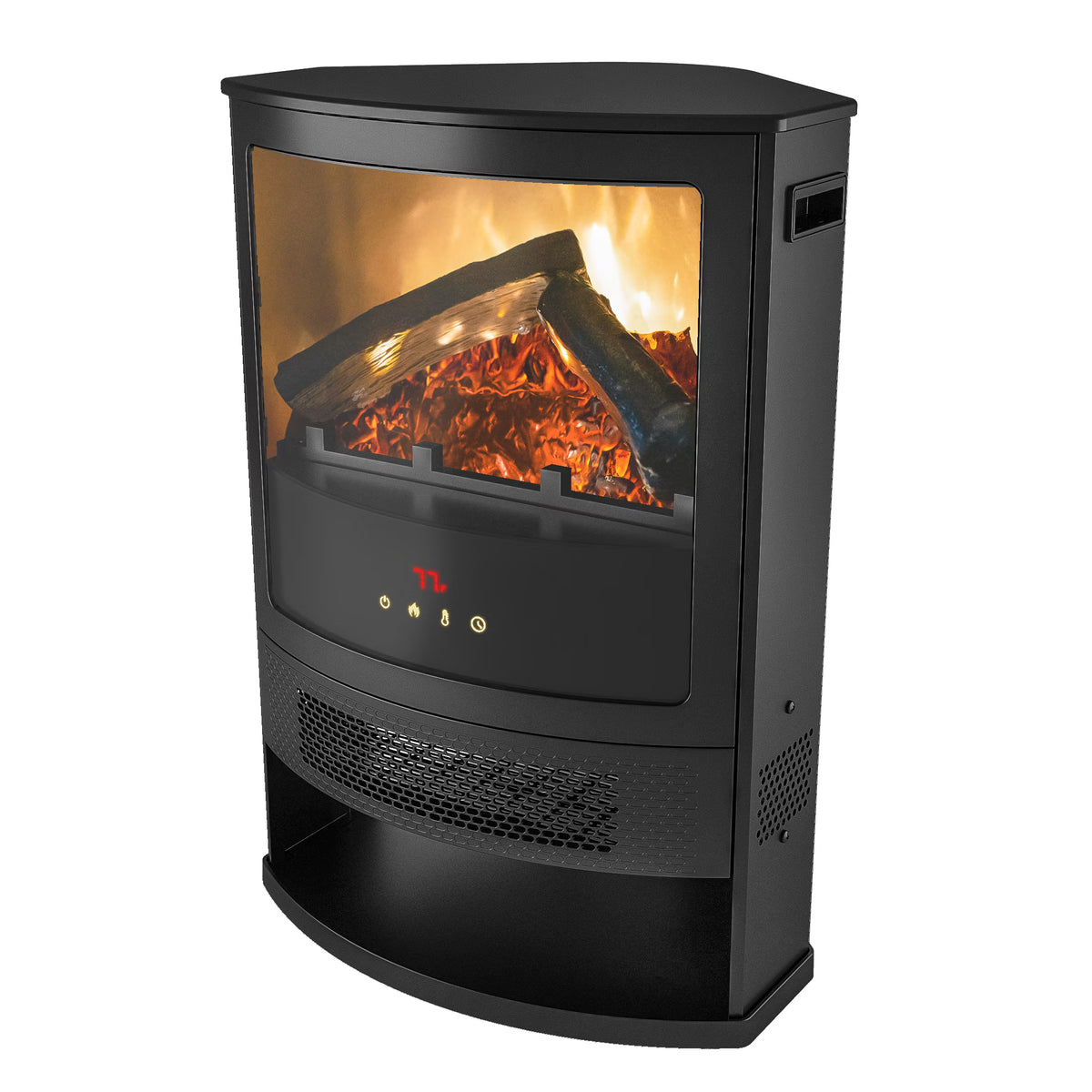 Better Homes & Gardens New Indoor Electric Corner Stove Heater with Remote