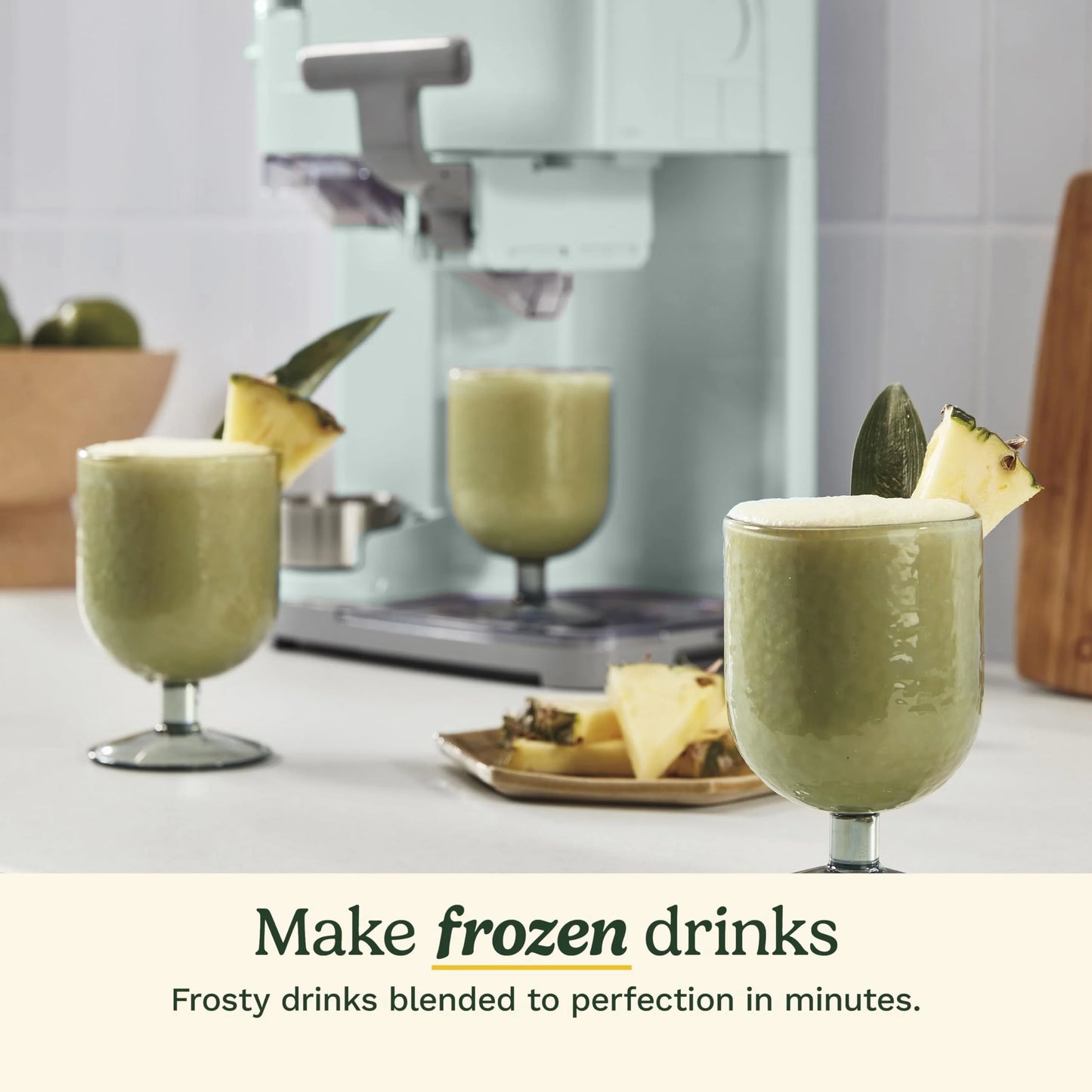 Cuisinart Soft Serve Ice Cream Machine- Mix It In Ice Cream Maker, Mint Green