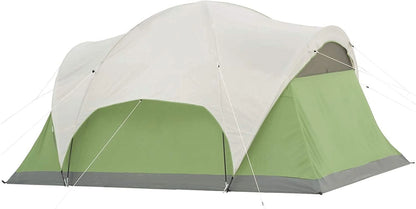 Coleman Montana Camping Tent, 6/8 Person Family Tent with Included Rainfly, Carry Bag, and Spacious Interior, Fits Multiple Queen Airbeds and Sets Up in 15 Minutes