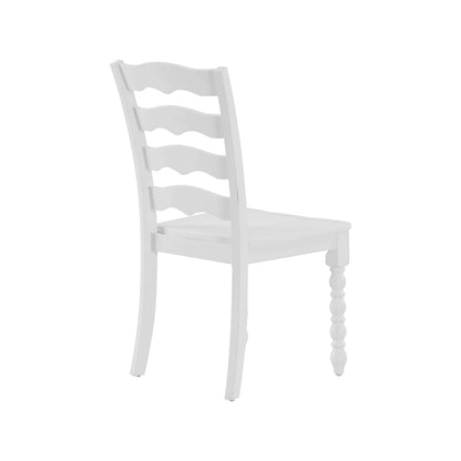Pioneer Woman Harper Solid Wood Dining Chairs, 2 Pack, White