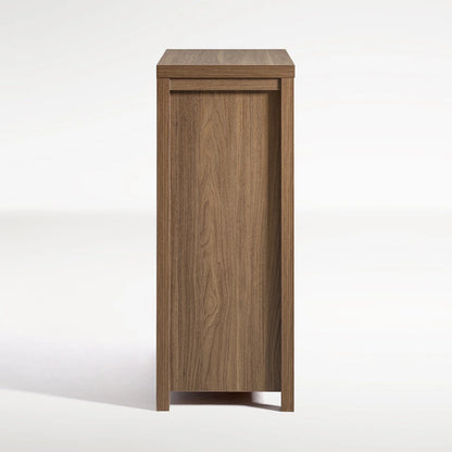 ARKANTOS Wooden 6 Drawer Double Dressers, Wide Chests of Drawers for Bedroom, Natural Oak