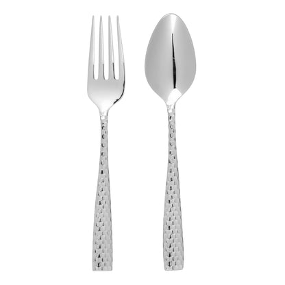 Fortessa Lucca Faceted 20-piece Flatware Set