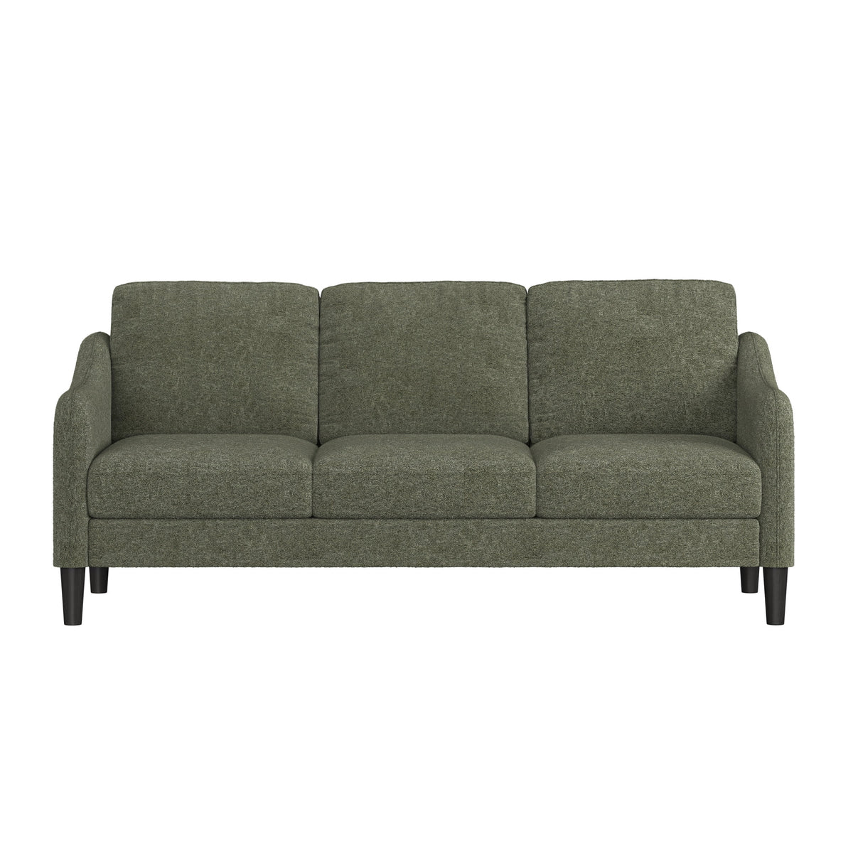 Mainstays Westley Swoop Arm Sofa, Burnt Orange