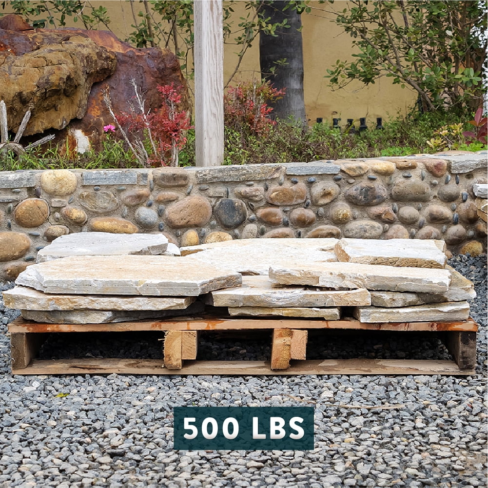 Flagstone Patio Pavers, Natural Stepping Stone, Driveway & Walkway Rock