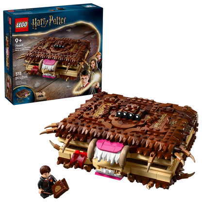 LEGO Harry Potter  Chomping Monster Book of Monsters, Mandrake, and Sorting Hat