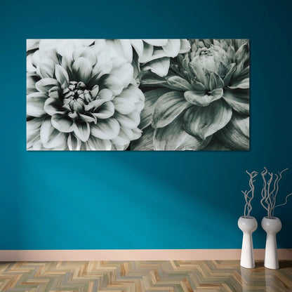 Empire Art Direct Blue Splash Frameless Free Floating Tempered Glass Panel Graphic Wall Art, 72" x 36", Ready to Hang