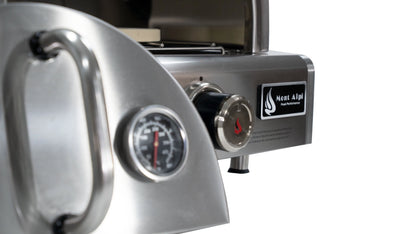 Mont Alpi MAPZ Table Top Gas Stainless Steel Large Portable Pizza Oven Cooker