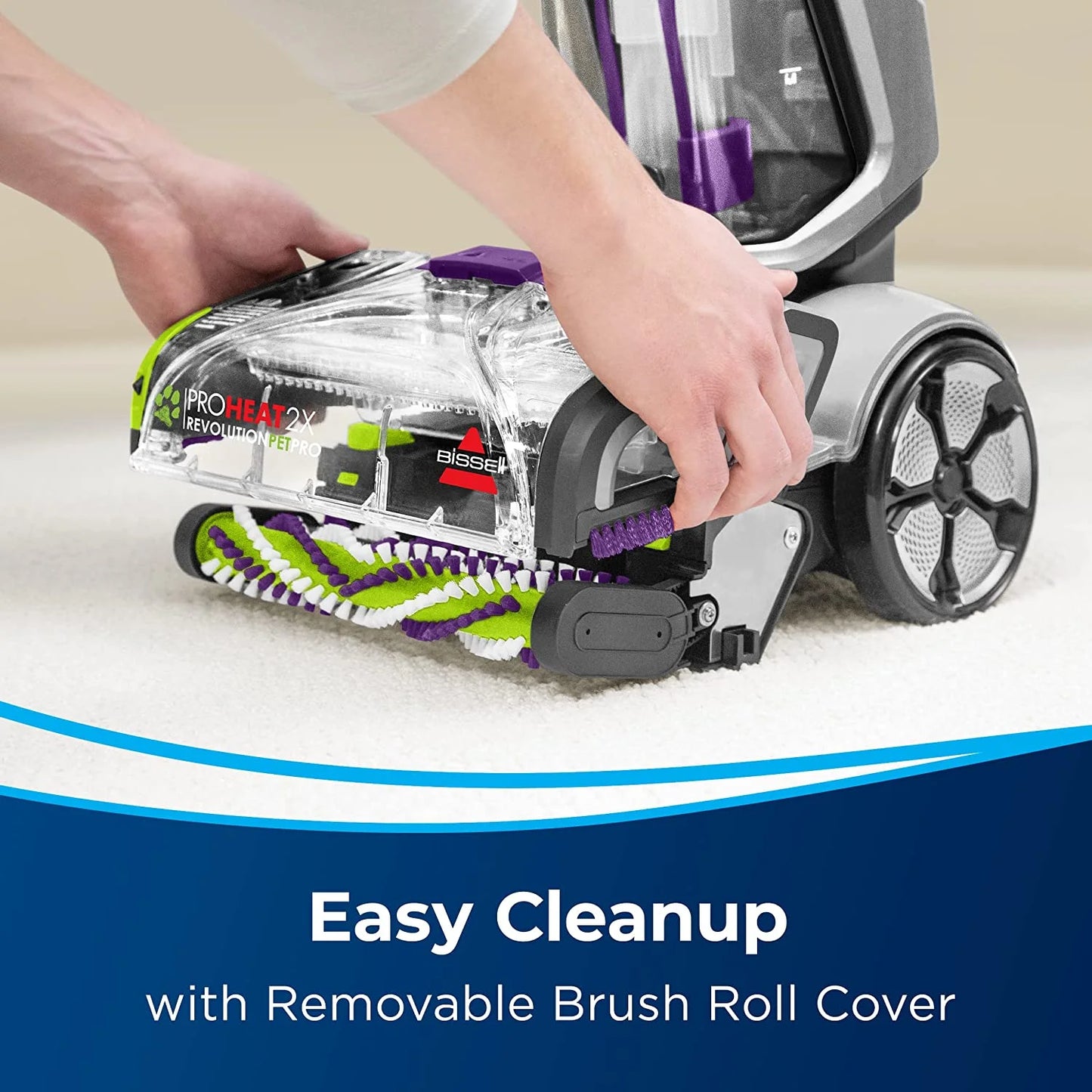 BISSELL ProHeat 2X Revolution Pet Pro Plus Upright Deep Cleaner 3588F