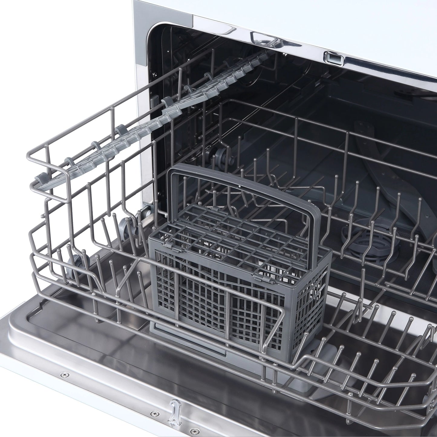 Whynter Countertop Portable Dishwasher, 6 Place Setting, White, LED, Energy Star, White