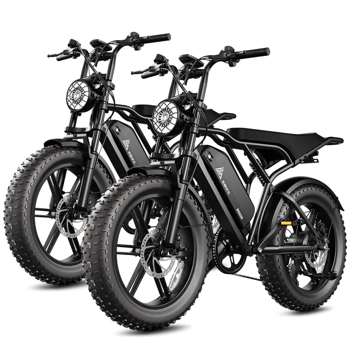 Electric Bike for Adults, 750W Peak 1500W Motor, 20"x4" Fat Tire E Bicycle, Hydraulic Disc Brakes, E Mountain Bike, 48V/15AH UL2849, App Control