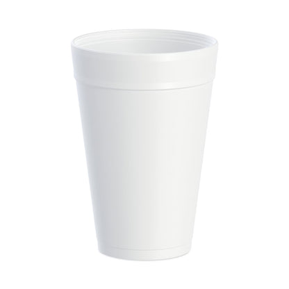 Dart Foam Drink Cups, 32oz, White, 25/Bag, 20 Bags/Carton -DCC32TJ32