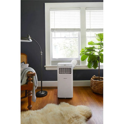Restored Hisense Portable Air Conditioner 250-Sq.ft 6000 BTU 115-Volt White, AP0621CR1W() (Refurbished)