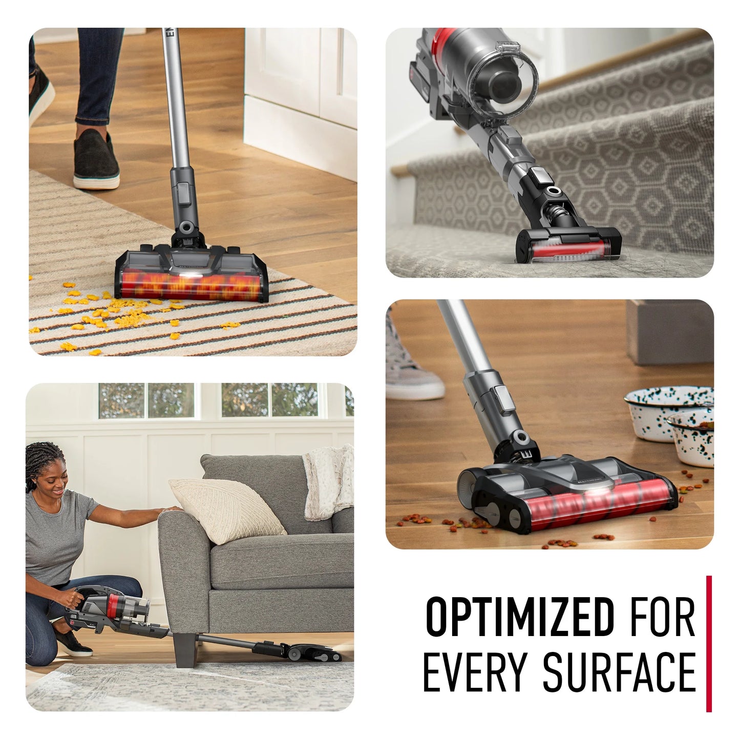 Hoover ONEPWR Emerge Pet Cordless Stick Vacuum Cleaner, for Carpet & Hard Floors, Above Floor Cleaning, All-Terrain, up to 45 Min. Run Time, BH53612V