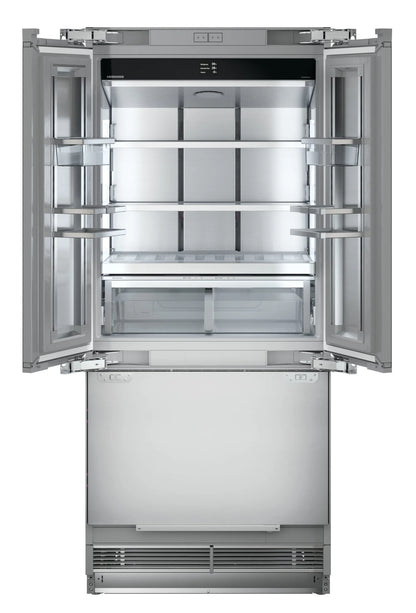 Liebherr Mcb-3652 Monolith 36" Wide 18 Cu. Ft. Energy Star Rated French Door Refrigerator
