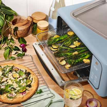 Beautiful Infrared Air Fryer Toaster Oven, 9-Slice, 1800 W, White Icing by Drew Barrymore