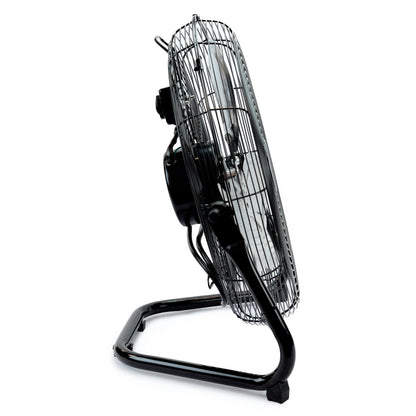 Newair 18" High-Velocity Industrial Floor Fan, Heavy Duty Metal Fan, Adjustable Tilt and 3 Speeds up to 4012 CFM, Rotatory Switch