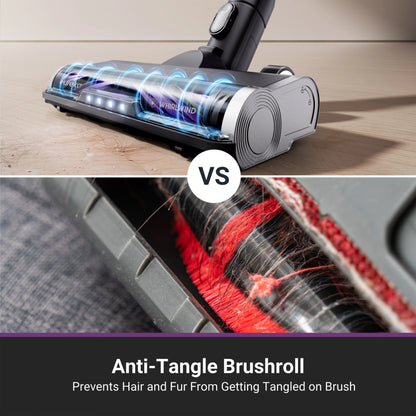 Eureka Stylus Elite Anti-Tangle Cordless Stick Vacuum Cleaner, 60 Minute Runtime, Auto-Empty Dust Station, Pet Hair, Multi-Surface, NEC490SE
