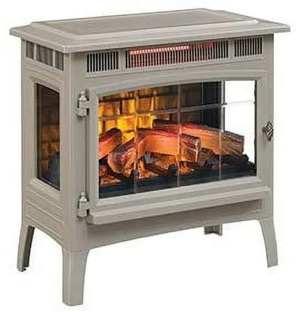 Duraflame 3D Black Infrared Electric Fireplace Stove with Remote Control - DFI-5010-01