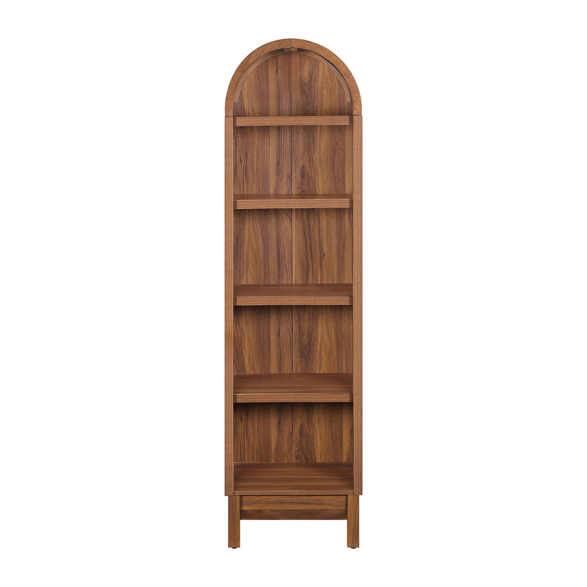Better Homes & Gardens Juliet Narrow Arch Bookcase, Deep Green and Light Honey