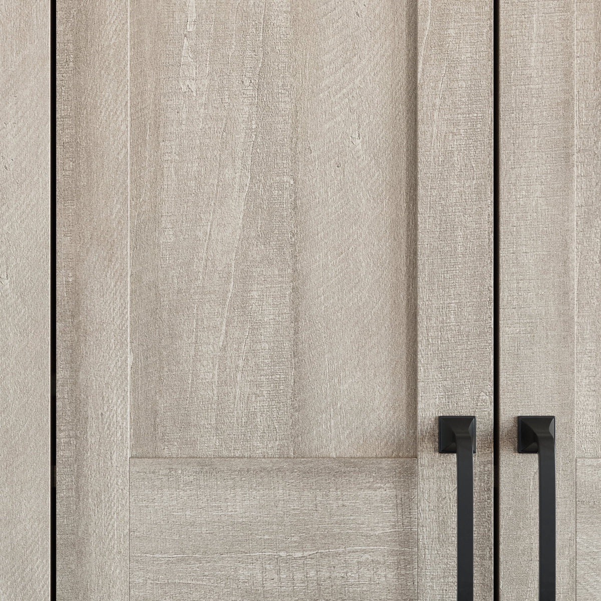 Sauder Two-Door Storage Cabinet, White Finish