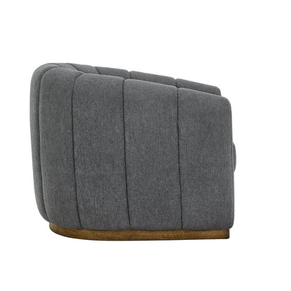 Better Homes & Gardens Lillian Accent Swivel Chair, Cream Linen