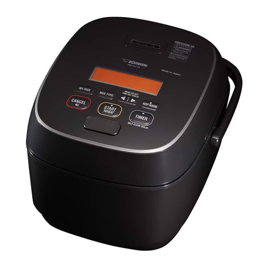 Zojirushi NW-JEC10BA 5.5-Cup Capacity Pressure Induction Heating Rice Cooker and Warmer (Black)